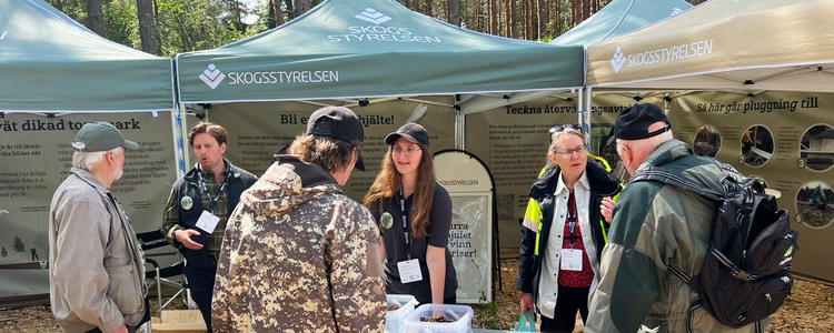 Skogsstyrelsens monter på Elmia Wood 2026
