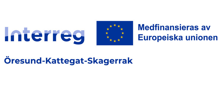 Logotyp för EU Interreg Öresund-Kattegat-Skagerrak