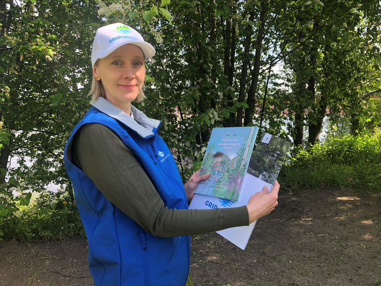 Satu Aguilar, projektledare Grip on Life på Norra Skog. Foto: Norra Skog