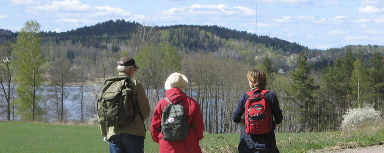 Promenad i solsken.  Foto: Kristian Svedberg