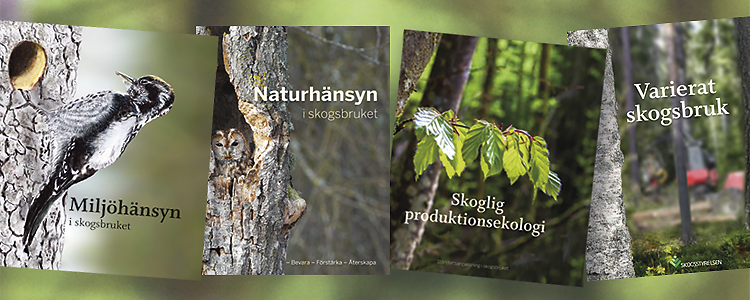 Böcker och broschyrer i Skogsstyrelsens webbutik